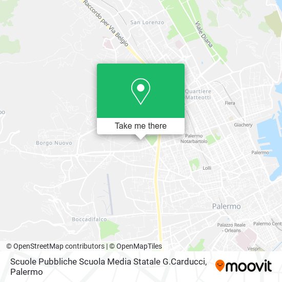 Scuole Pubbliche Scuola Media Statale G.Carducci map