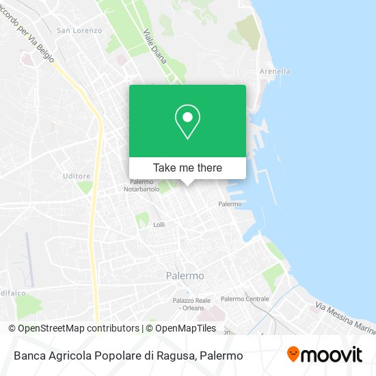 Banca Agricola Popolare di Ragusa map