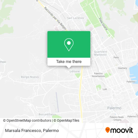 Marsala Francesco map