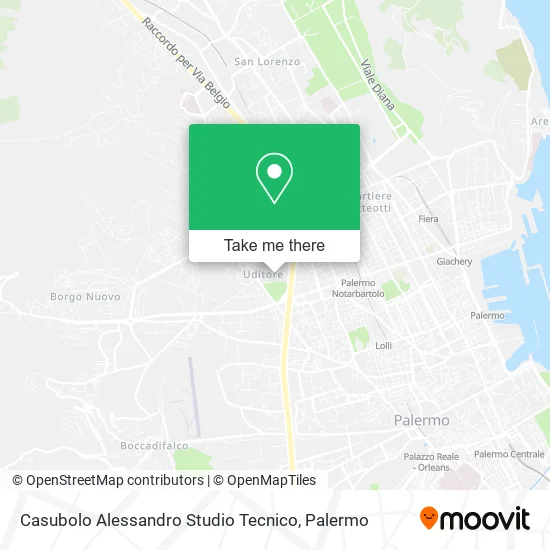 Casubolo Alessandro Studio Tecnico map