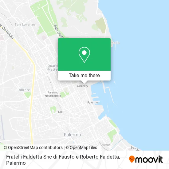 Fratelli Faldetta Snc di Fausto e Roberto Faldetta map