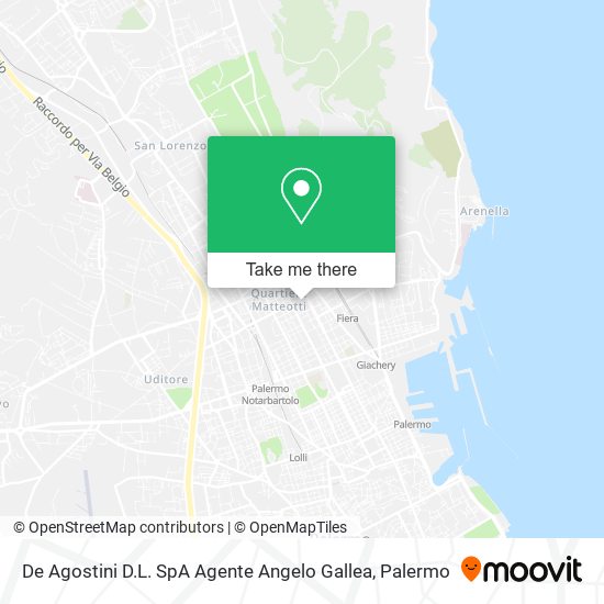 De Agostini D.L. SpA Agente Angelo Gallea map