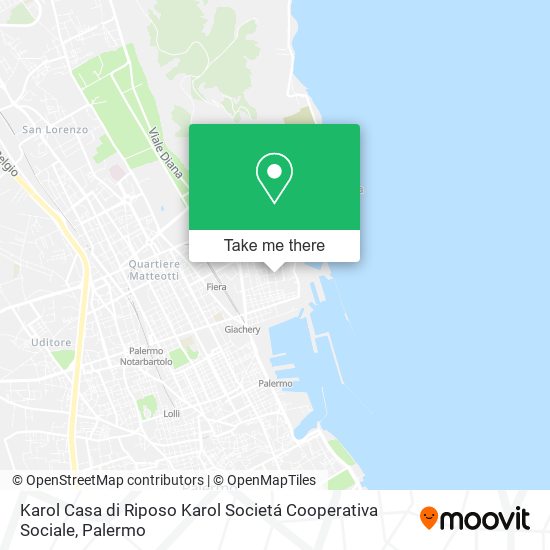 Karol Casa di Riposo Karol Societá Cooperativa Sociale map