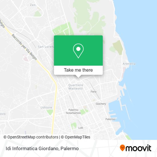 Idi Informatica Giordano map