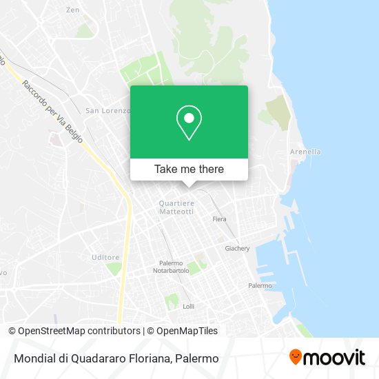 Mondial di Quadararo Floriana map