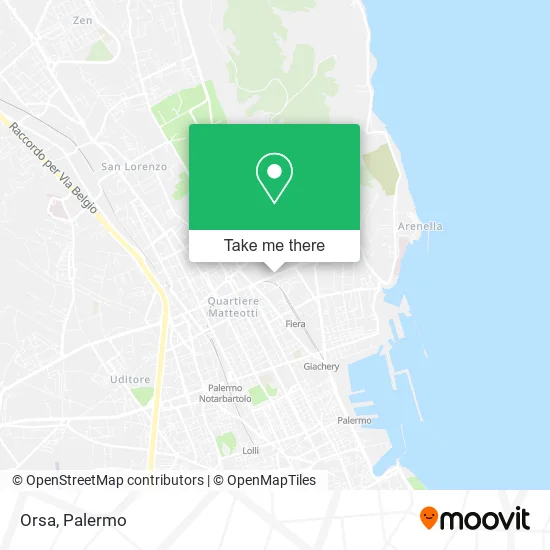 Orsa map