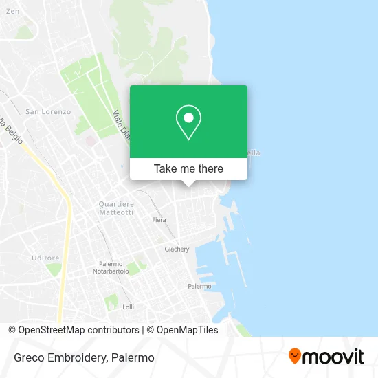 Greco Embroidery map