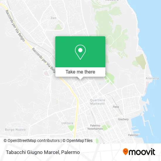 Tabacchi Giugno Marcel map