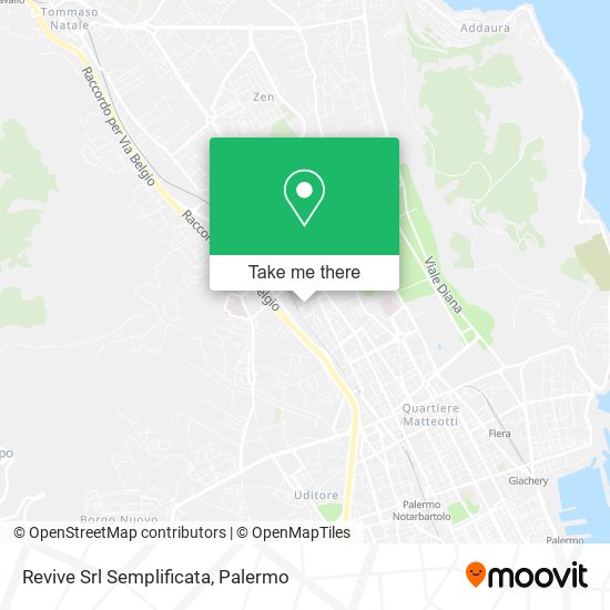 Revive Srl Semplificata map