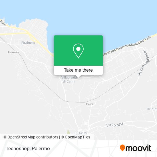 Tecnoshop map