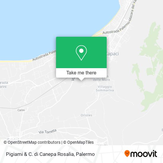 Pigiami & C. di Canepa Rosalia map