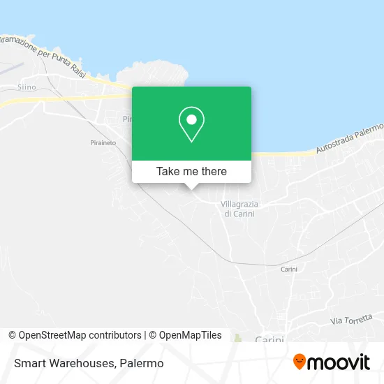 Smart Warehouses map