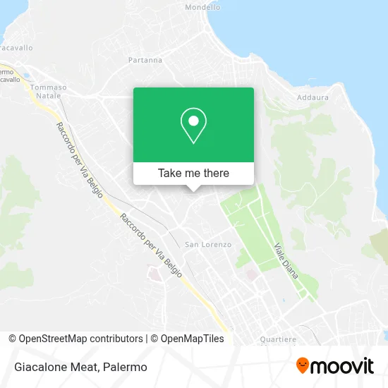 Giacalone Meat map