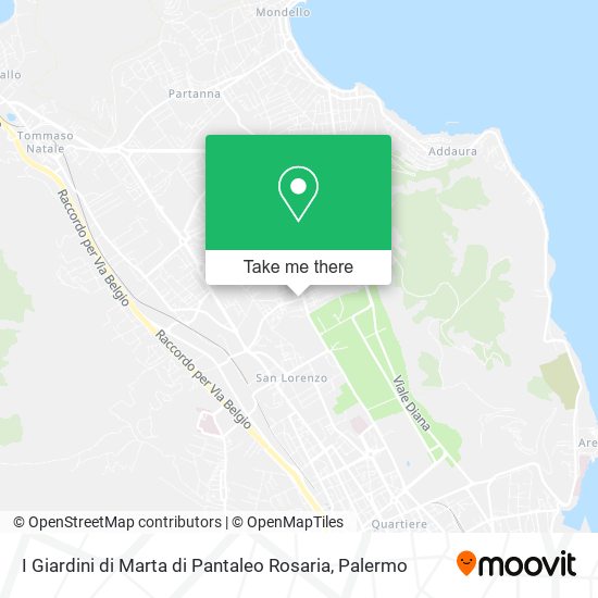 I Giardini di Marta di Pantaleo Rosaria map