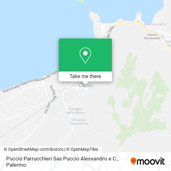 Puccio Parrucchieri Sas Puccio Alessandro e C. map