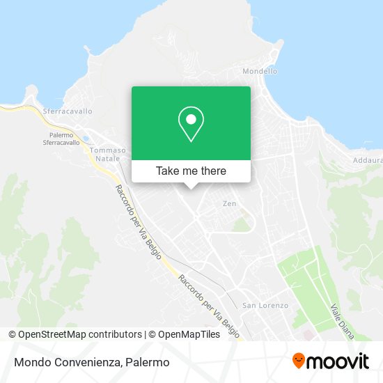 Mondo Convenienza map