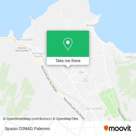 Spazio CONAD map
