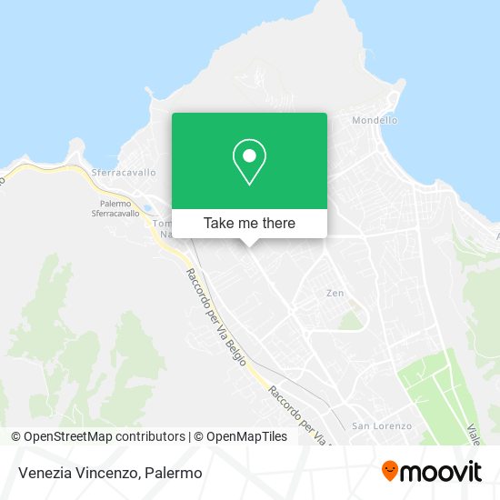 Venezia Vincenzo map
