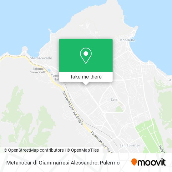 Metanocar di Giammarresi Alessandro map