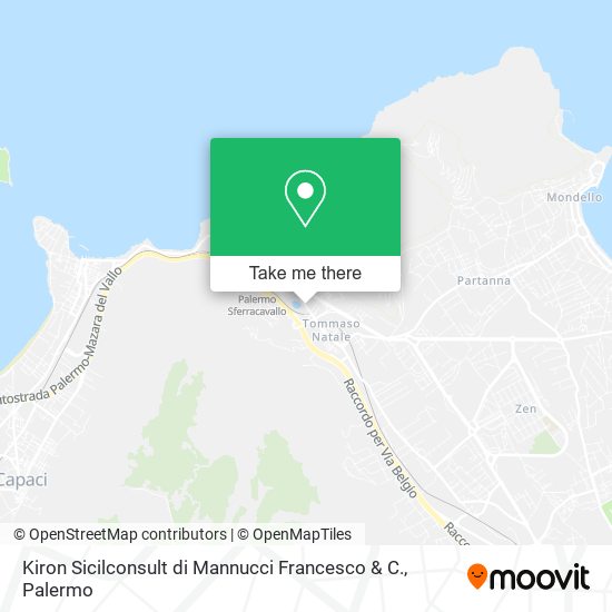 Kiron Sicilconsult di Mannucci Francesco & C. map