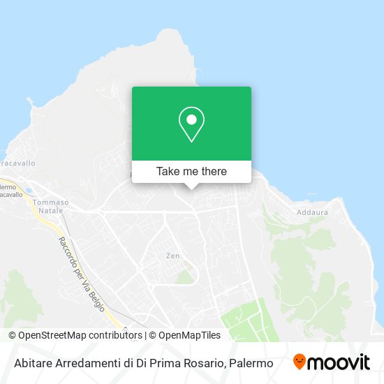 Abitare Arredamenti di Di Prima Rosario map