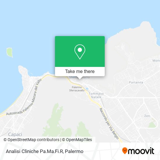 Analisi Cliniche Pa.Ma.Fi.R map