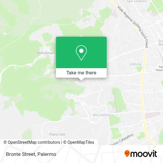 Bronte Street map