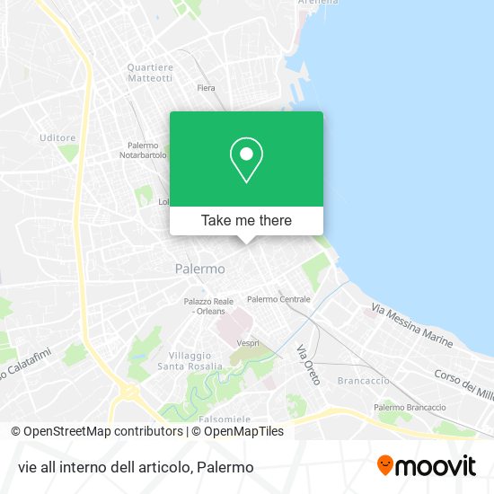vie all interno dell articolo map