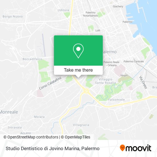 Studio Dentistico di Jovino Marina map