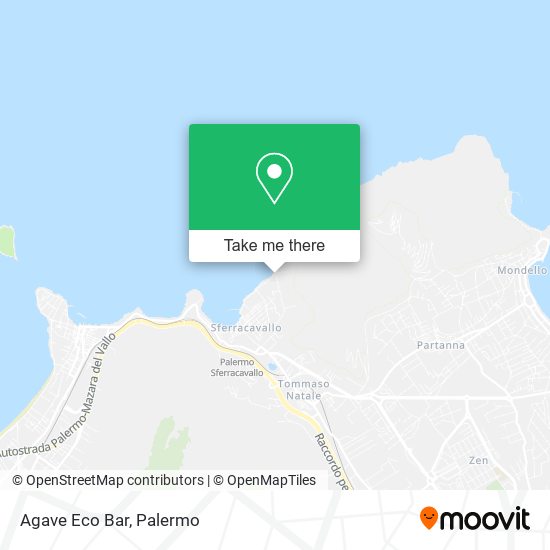 Agave Eco Bar map