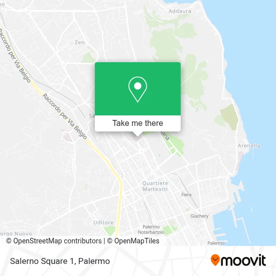 Salerno Square 1 map