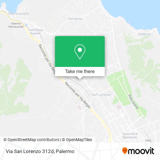 Via San Lorenzo 312d map