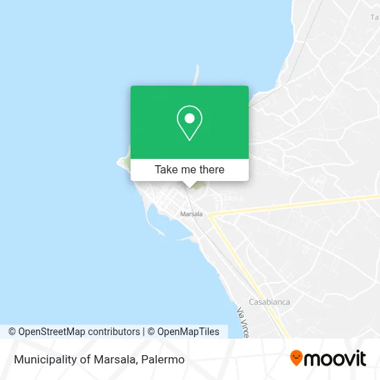 Municipality of Marsala map