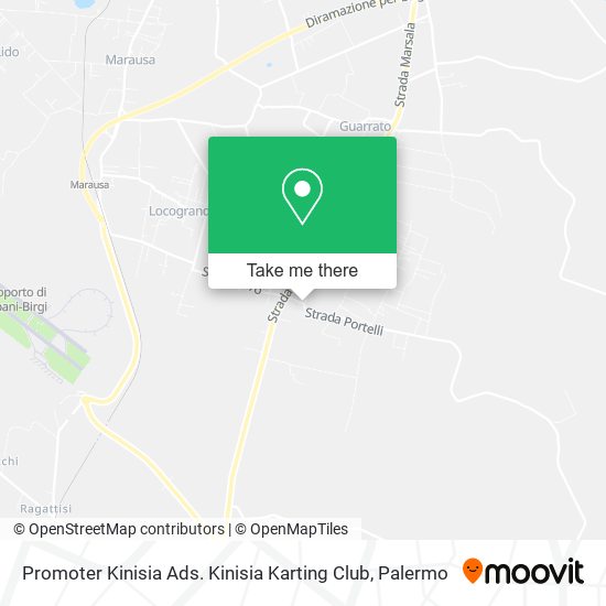 Promoter Kinisia Ads. Kinisia Karting Club map