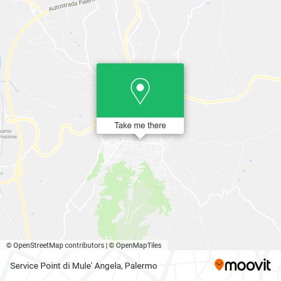 Service Point di Mule' Angela map