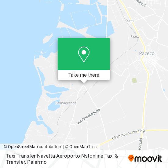 Taxi Transfer Navetta Aeroporto Nstonline Taxi & Transfer map