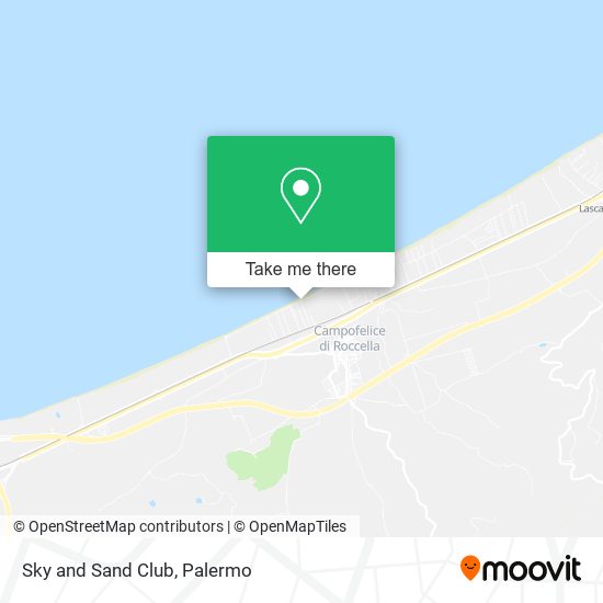 Sky and Sand Club map