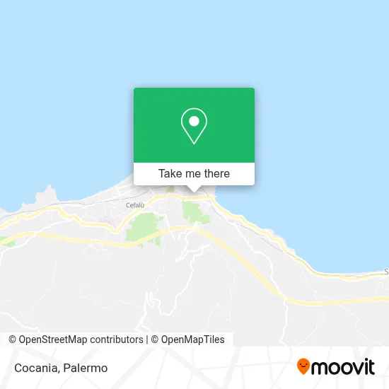 Cocania map
