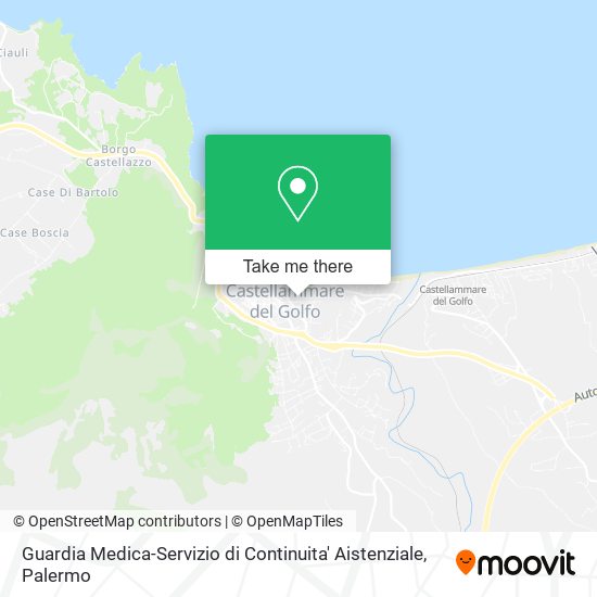 Guardia Medica-Servizio di Continuita' Aistenziale map