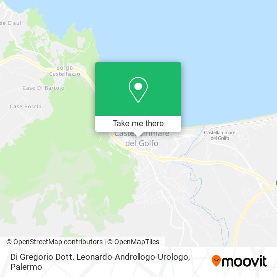Di Gregorio Dott. Leonardo-Andrologo-Urologo map