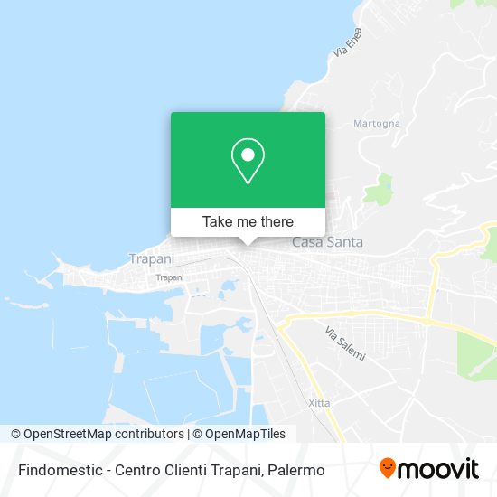 Findomestic - Centro Clienti Trapani map
