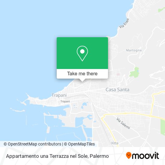 Appartamento una Terrazza nel Sole map