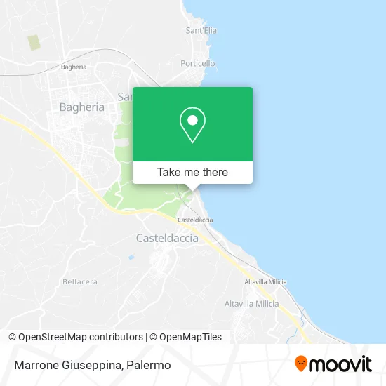 Marrone Giuseppina map