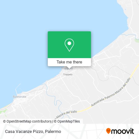 Casa Vacanze Pizzo map