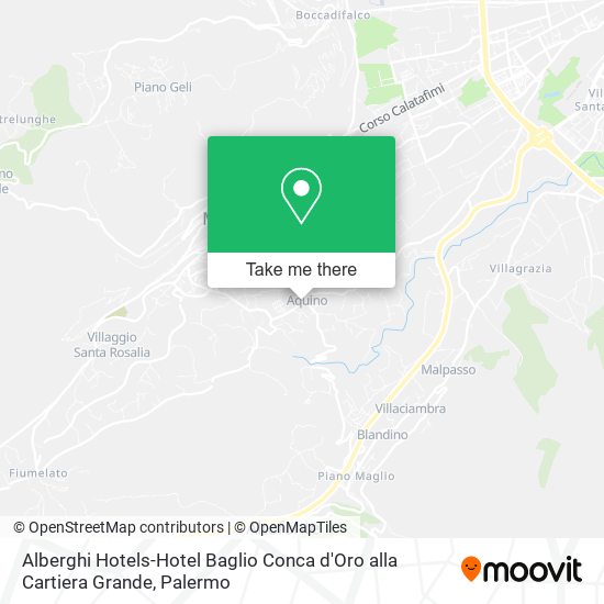 Alberghi Hotels-Hotel Baglio Conca d'Oro alla Cartiera Grande map