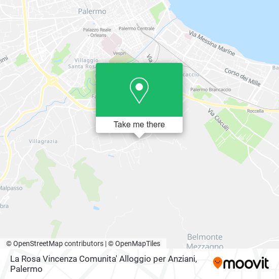 La Rosa Vincenza Comunita' Alloggio per Anziani map