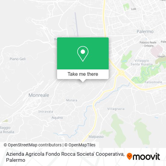 Azienda Agricola Fondo Rocca Societa' Cooperativa map