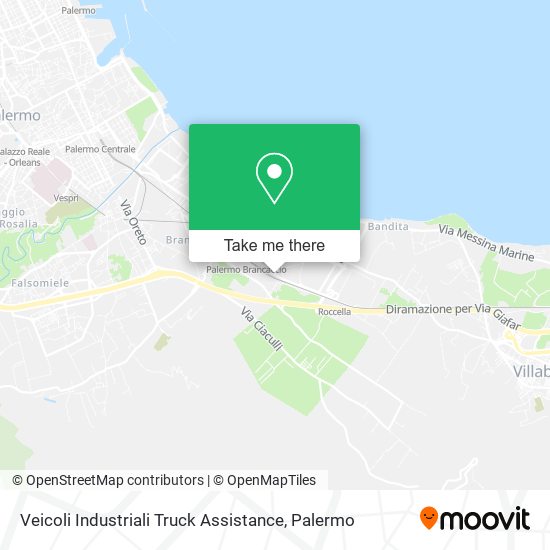Veicoli Industriali Truck Assistance map