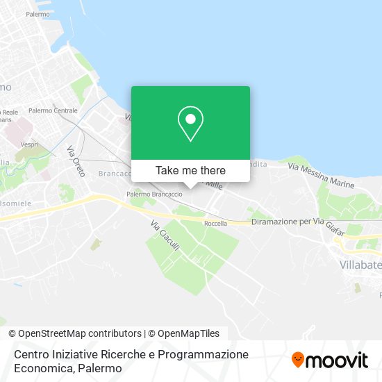 Centro Iniziative Ricerche e Programmazione Economica map