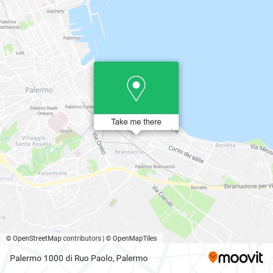 Palermo 1000 di Ruo Paolo map